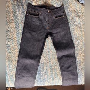 APC Indigo Raw denim jeans. Retail $250+ Waist size 30